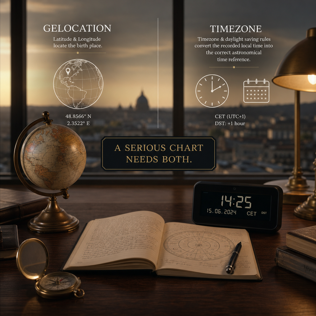 Why Exact Latitude and Longitude Changes Your KP Birth Chart